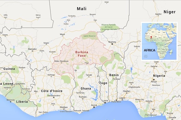 Burkina Faso Map 1