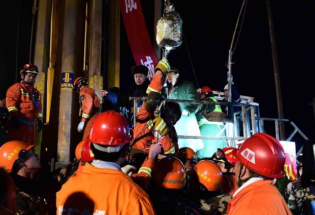 China Miners Rescued