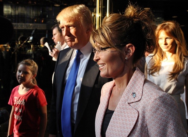 Donald Trump. Sarah Palin