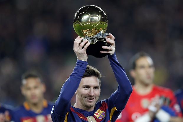 Spain Soccer Golden Ball Messi