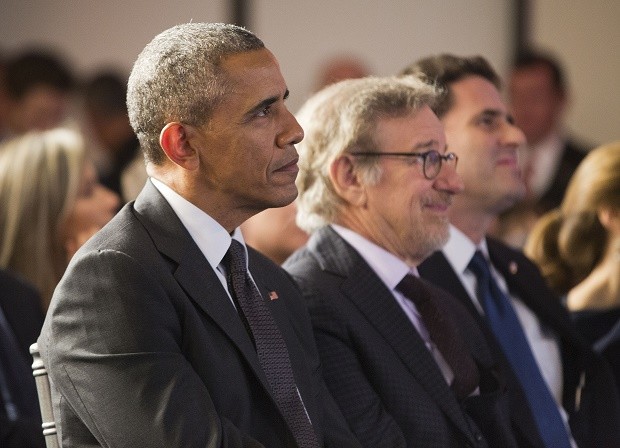Barack Obama, Steven Spielberg, Ron Dermer