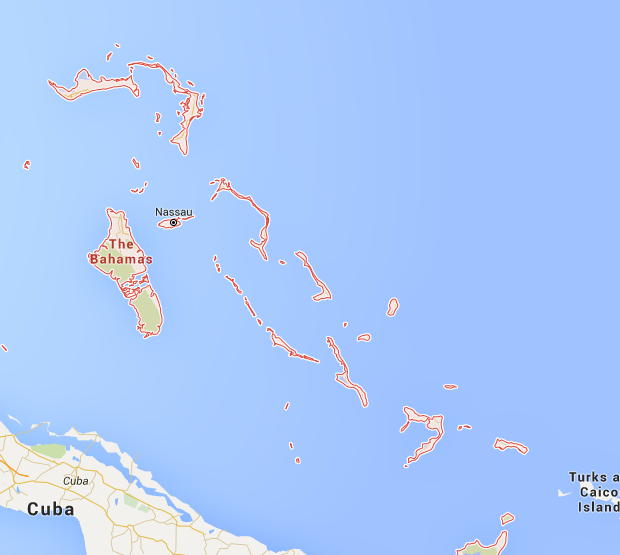 Bahamas Map 620x555 