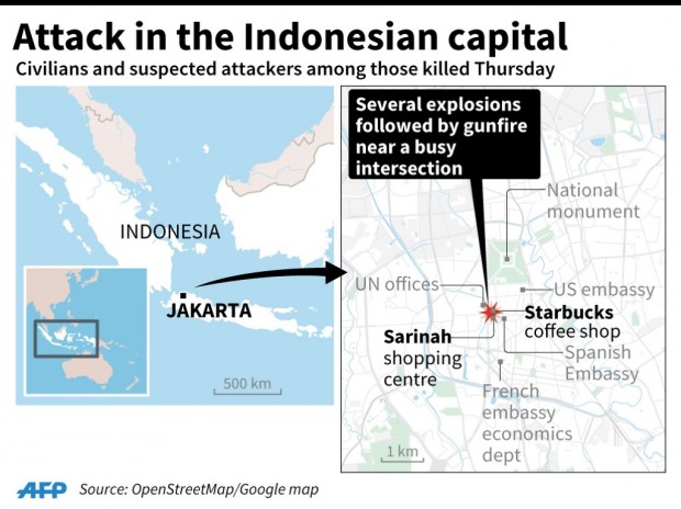 indonesia - map