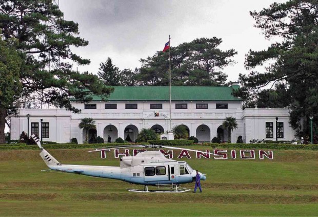 THE CENTURY-OLD Mansion House in Baguio City has been the summer home for many presidents. But a section of its reservation was recently titled to an Ibaloi family by a government agency, portions of which were sold to Baguio families who are now unable to develop the disputed lots.      EV ESPIRITU/INQUIRER NORTHERN LUZON