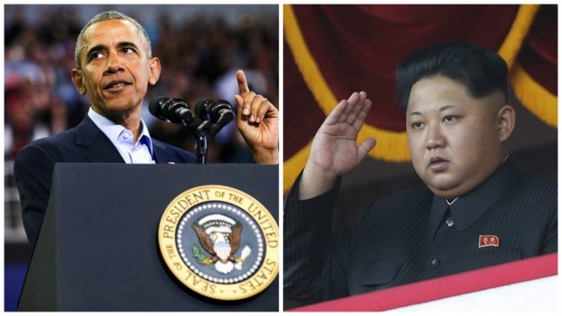US President Barack Obama and North Korean leader Kim Jong-Un. AP FILE PHOTOS