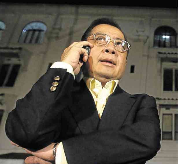 MAN BEHIND BINAY COMEBACK?Controversial former Interior Secretary Ronaldo Puno now works for Vice President Jejomar Binay. INQUIRER FILE PHOTO