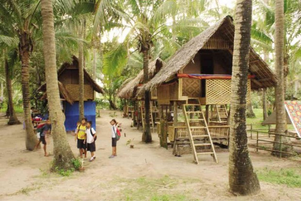THIS community-based surf camp in Gubat offers simple accommodation that attracts the more adventurous surfers.  JUAN ESCANDOR JR.