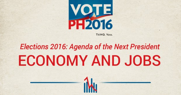 Elections 2016 Issues Agenda of the Next President economy and jobs