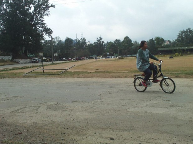 baguio oval bicycle