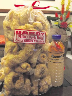 STA. MARIA’S famous “chicharon”  CONTRIBUTED PHOTO