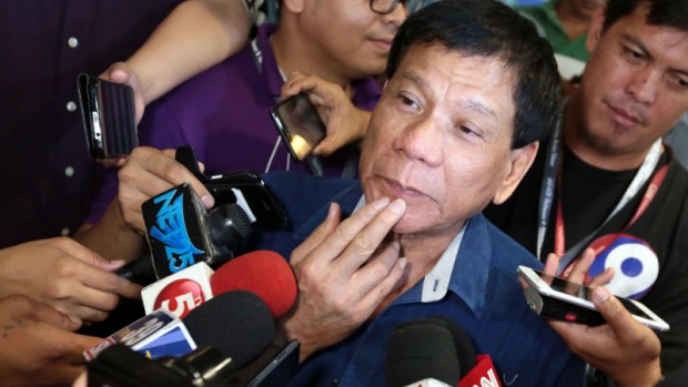Davao City mayor Rodrigo Duterte INQUIRER PHOTO / GRIG C. MONTEGRANDE