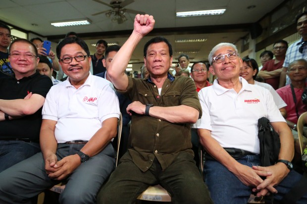 DUTERTE Now an official candidate and can campaign RAFFY LERMA