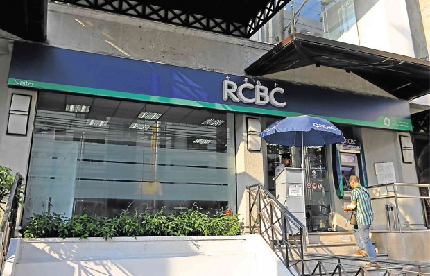 RCBC Jupiter Street branch in Makati         where $81 million in laundered money passed through RAFFY LERMA