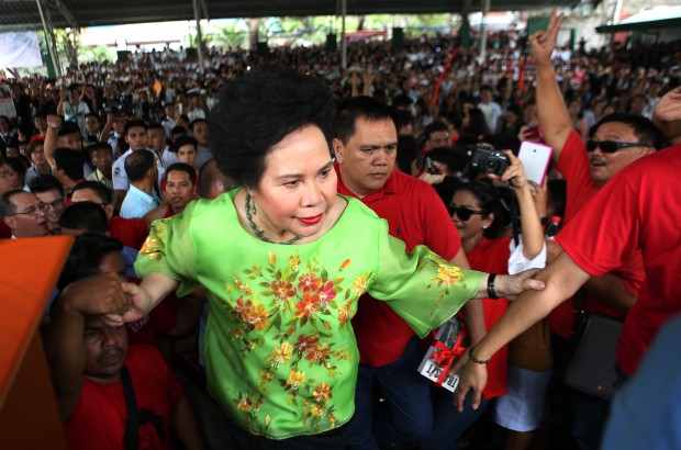 Presidential bet Senator Miriam Defensor-Santiago.  INQUIRER FILE PHOTO/NIÑO JESUS ORBETA
