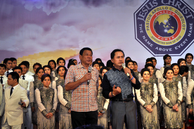 Duterte asks Quiboloy to redeem soul from devil: 'Tubusin mo na lang ako sa impyerno'