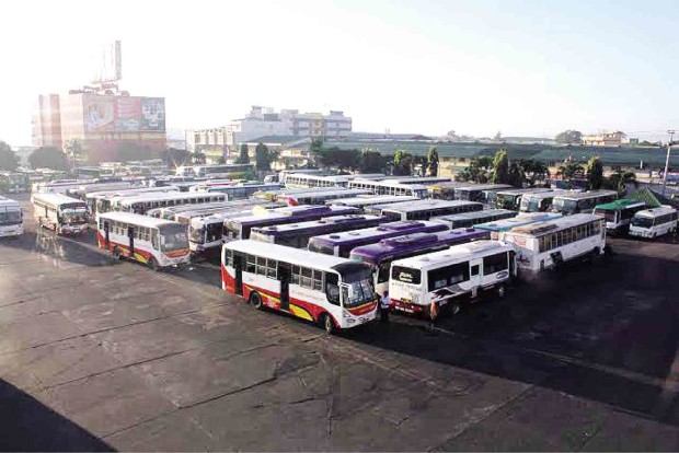 THE NAGA City government earns at least P30 million from running its central bus terminal.  CONTRIBUTED PHOTO 