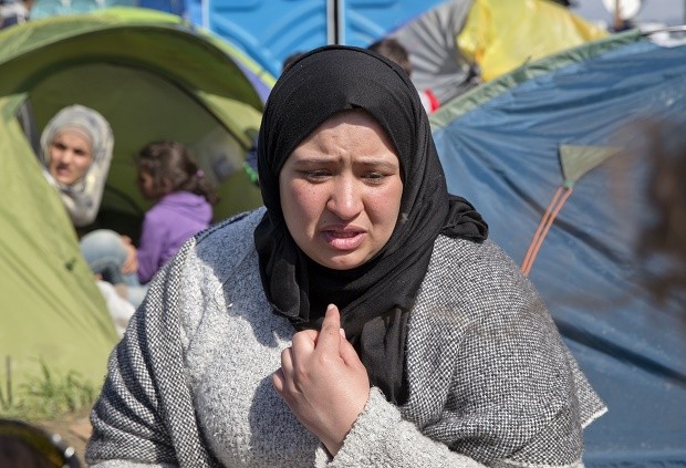 Greece Refugees Desperation