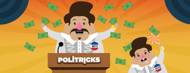 Politricks Dirty Politics Card Game Cover