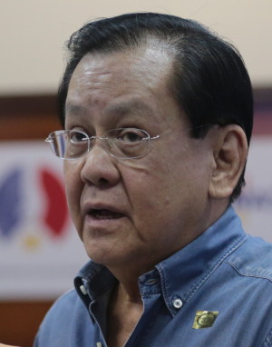 SEN. SERGE Osmeña PHOTO BY GRIG MONTEGRANDE