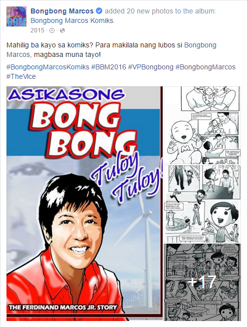 SCREENGRAB FROM FACEBOOK/Bongbong Marcos