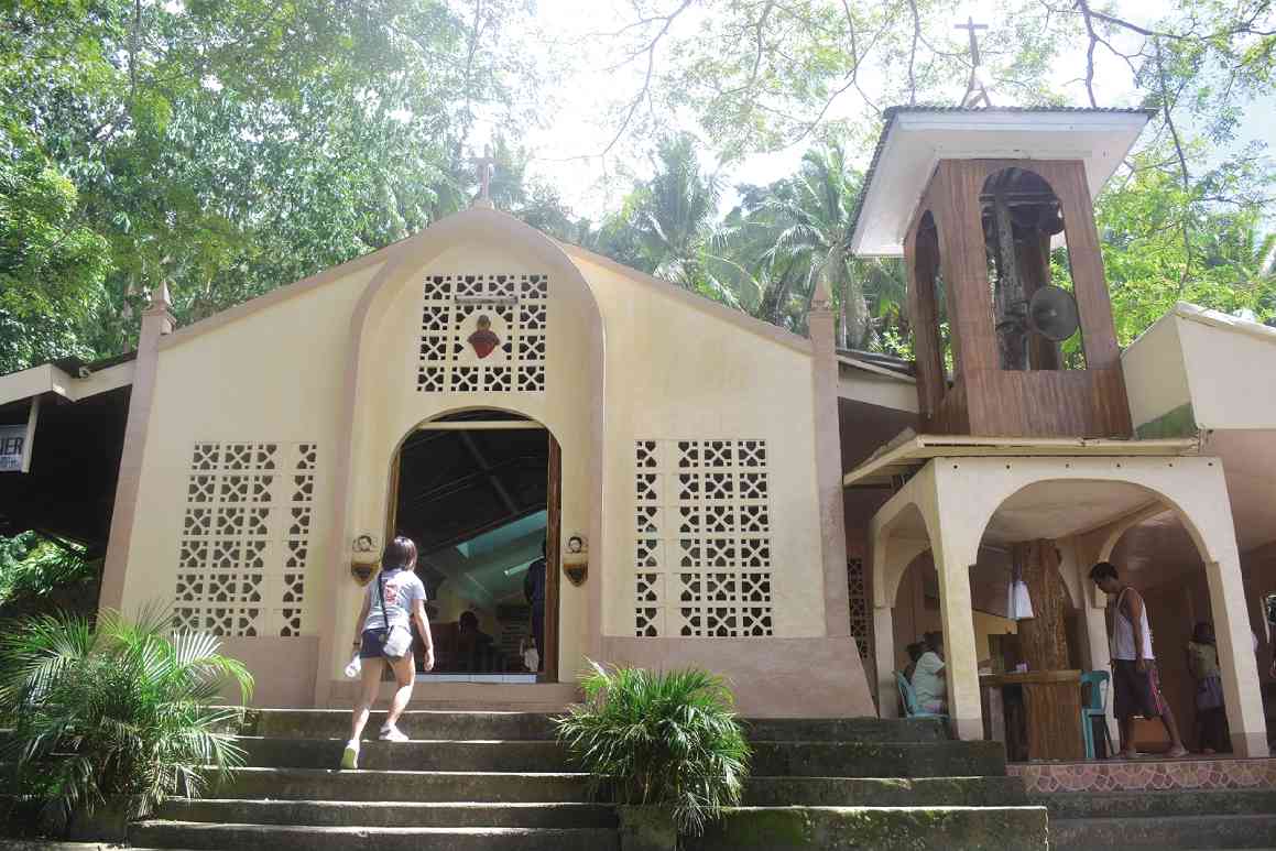 ST. FRANCIS Xavier Shrine, a hilltop spiritual destination in Maasin City, Southern Leyte province, is known as Dagkutanan, a word in the vernacular for a place where one lights a candle and says a wish.           VICKY ARNAIZ/INQUIRER VISAYAS