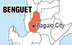 map Benguet