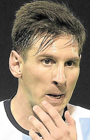 ARGENTINA’S Lionel Messi AFP