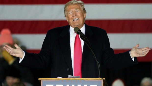 Republican presidential candidate Donald Trump (AP Photo/Jim Mone, File)