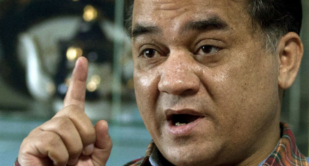 Ilham Tohti, an outspoken critic of China's policies towards the Uighur minority in their homeland of Xinjiang, is a finalist in the Martin Ennals Award for human rights defenders. AP