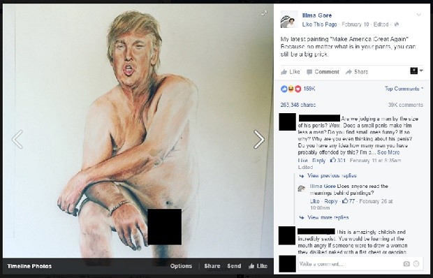 Nude Donald Trump 1