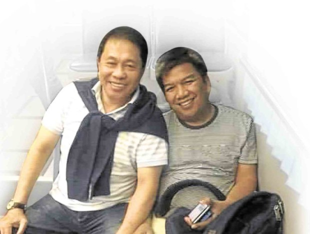 RIVALS Sakur Tan and Mujiv Hataman meet at the airport where they chat and start becoming friends.   CONTRIBUTED PHOTO