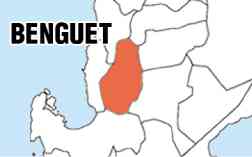 Map Benguet 