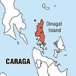 map Dinagat Island