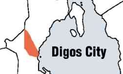 map digos city