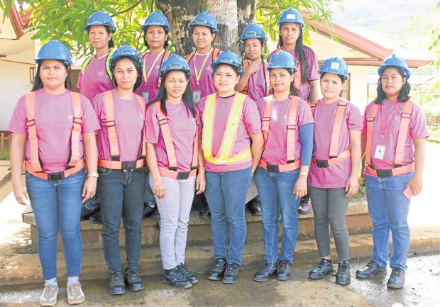 NOT YOUR AVERAGE MOTHERS The women drivers pose during a training break.     DANILO V. ADORADOR III/INQUIRER MINDANAO