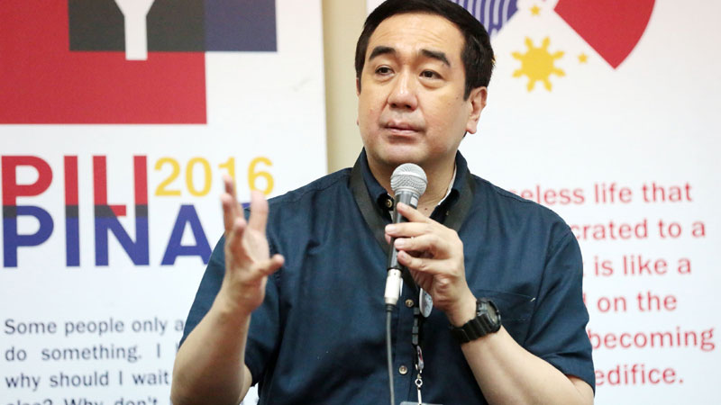 Comelec Chair Andres Bautista INQUIRER PHOTO / GRIG C. MONTEGRANDE
