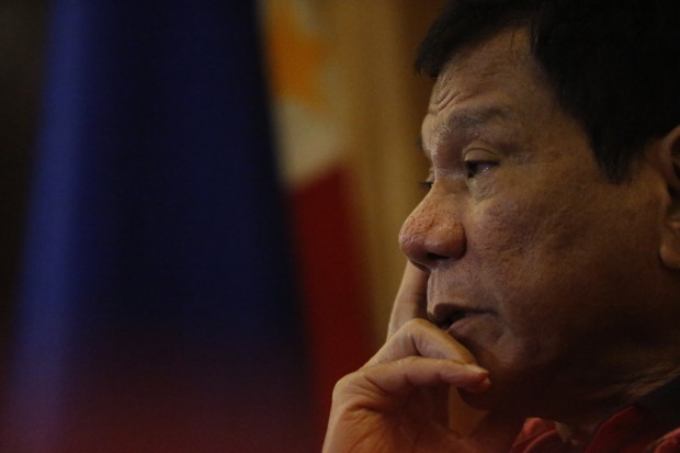 DUTERTE PRESSCON / MAY 26, 2016 Incoming President Rodrigo Duterte is seen during his press conference dawn Thursday at the Royal Mandaya Hotel in Davao City. Senator-elect Leila de Lima said on Wednesday said local officials who would resort to vigilantism in the fight against crime could expect to be summoned to the Senate for investigation. The former Commission on Human Rights chair lamented that the controversial stance of presumptive President-elect Rodrigo Duterte in dealing with crime had spawned the likes of Tanauan, Batangas, Mayor Antonio Halili, who has ordered a “walk of shame” for arrested criminals in his city. PHOTO BY JEOFFREY MAITEM / INQUIRER MINDANAO