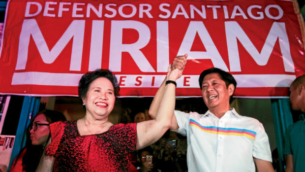 Presidential candidate Miriam Defensor-Santiago. LEO M. SABANGAN II/FILE PHOTO