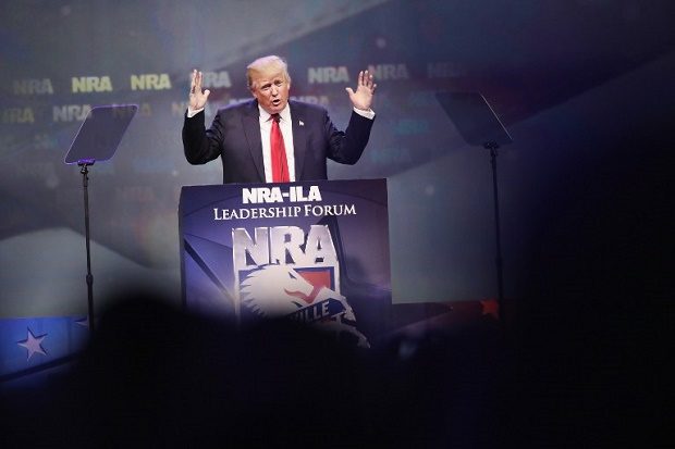 Top Political Leaders Attend NRA Annual Meeting In Louisville