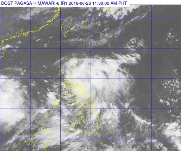 Screen grab from DOST-PAGASA's FACEBOOK ACCOUNT
