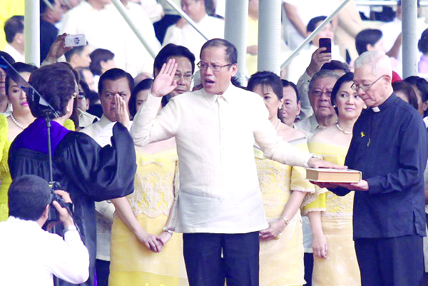 P-Noy Benigno Aquino III inauguration speech