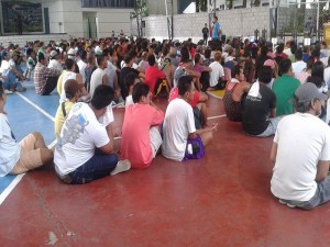 Dozens of drug users in many parts of the country are surrendering to the police for rehabilitation.  (File photo of the RadyoInquirer, courtesy of the Quezon City Police District)