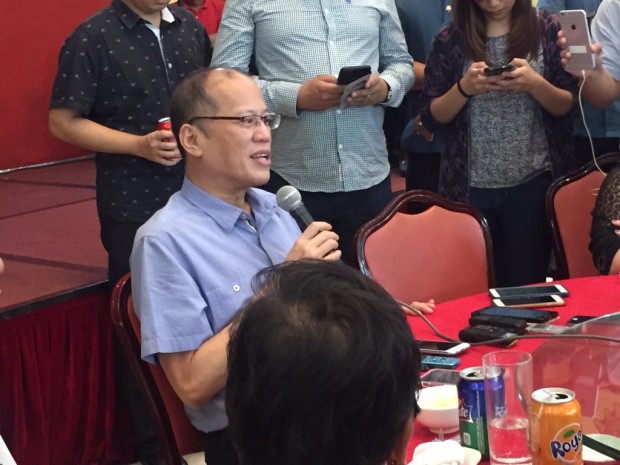 President Benigno Aquino III says his first phone conversation with incoming Philippine President Rodrigo Duterte was "pleasant." KRISTINE ANGELI SABILLO/INQUIRER.net