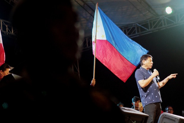 President Elect Rodrigo Duterte. TONEE DESPOJO/INQUIRER PHOTO