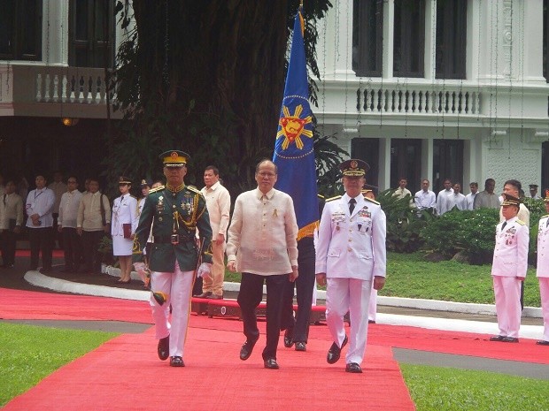 President Benigno Aquino III leaves Malacanang as he makes way for incoming President Rodrigo Duterte. CONTRIBUTED PHOTO