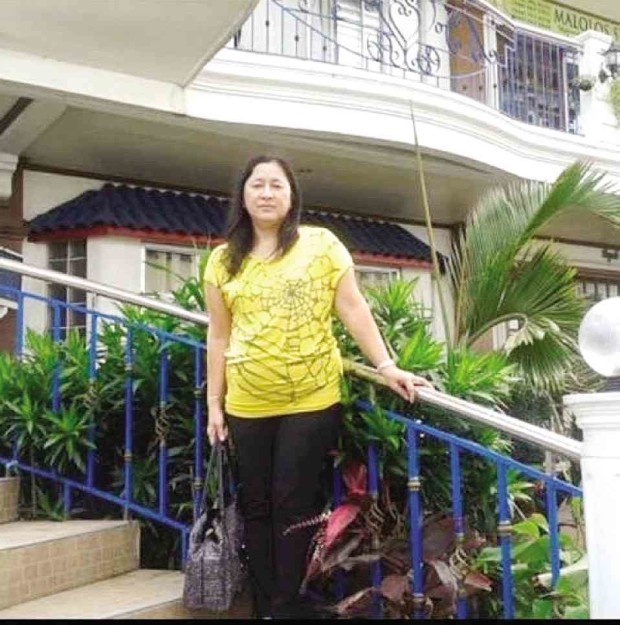 AN UNDATED photo of Laoag City treasurer Elena Asuncion, who has gone missing just as city officials discovered that  at least P90 million in funds had disappeared from the city coffers.  PHOTO FROM FACEBOOK