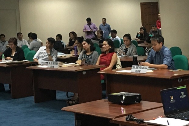 orientation at the Senate 2 - Hontiveros, Gatchalian and Villanueva