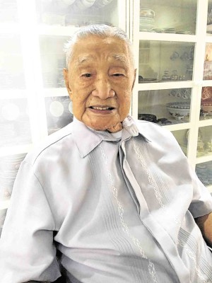 MSGR. Odon Santos, one of the country’s oldest priests at 100 years old      Tonette Orejas/Inquirer Northern Luzon