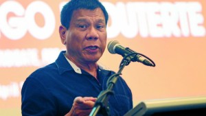 President Rodrigo Duterte (INQUIRER FILE PHOTO/EDWIN BACASMAS)