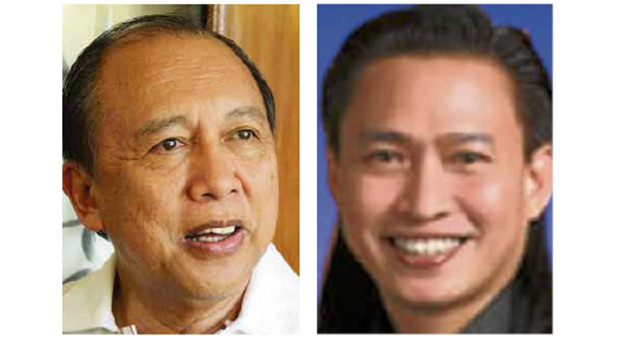 Quezon Rep. Danilo Suarez and Ifugao Rep. Teddy Baguilat. INQUIRER FILE PHOTOS